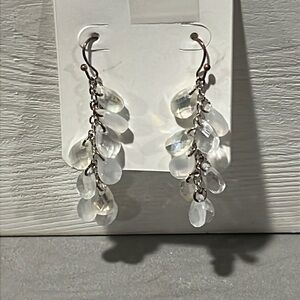 Vintage Crystal Dangly Earrings